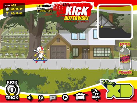 jogo kick buttowski